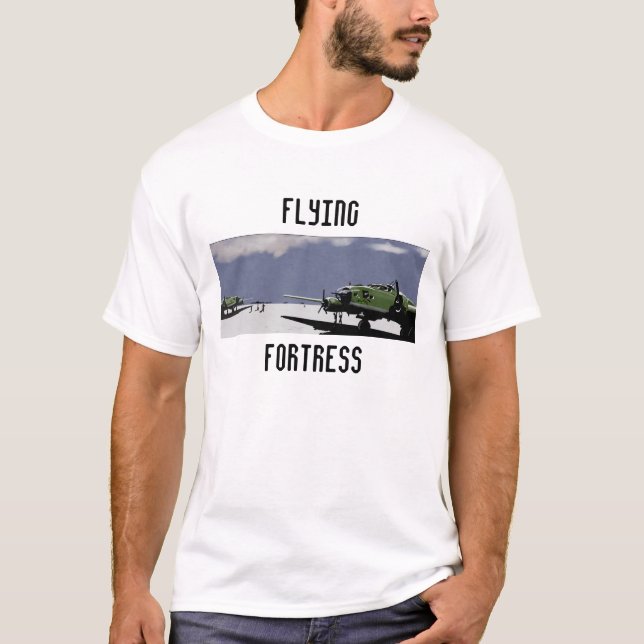 T-shirt Tee - shirt de forteresse volant (Devant)