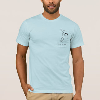 T-shirt TEE - SHIRT de JL - girafe commune de ville