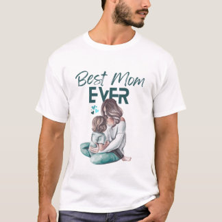 T-shirt Tee-shirt de la Fête des Mères Design pour maman e