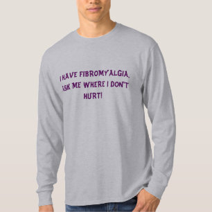 T-shirt Tee - shirt de la fibromyalgie des hommes
