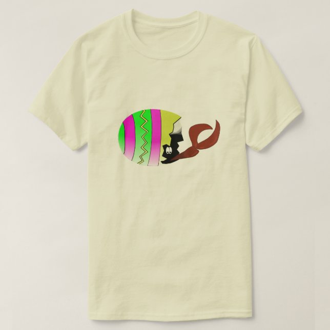 T-shirt Tee - shirt de la Louisiane Cajun d'oeuf de pâques (Design devant)
