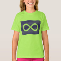 Tee - shirt de la Première nation Metis Flag Girl'