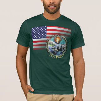 T-shirt tee - shirt de la rébellion du Tea Party