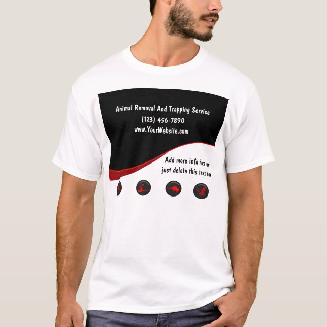 T-shirt Tee - shirt de lutte contre les parasites (Devant)