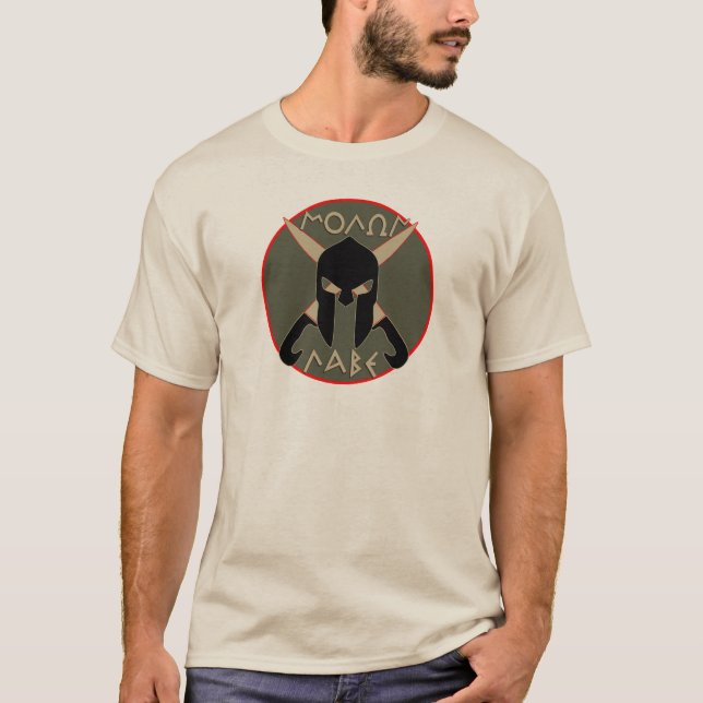 T-shirt Tee - shirt de Molon Labe (Devant)