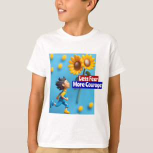 T-shirt Tee - shirt de motivation du tournesol, Cadeaux pa