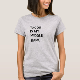 T-shirt Tee - shirt de nom moyen