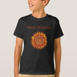 T-shirt Tee - shirt de protecteur de la planète des