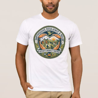 T-shirt Tee-shirt de résilience et de soutien aux séismes