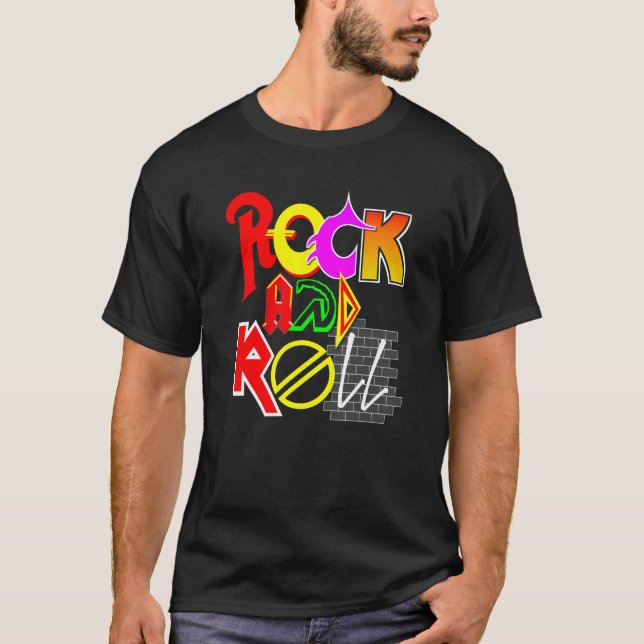 T-shirt Tee - shirt de rock (Devant)