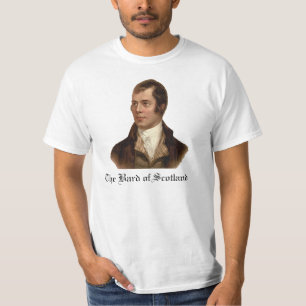 T-SHIRT TEE - SHIRT DE S D'HOMMES DE ROBERT BURNS '