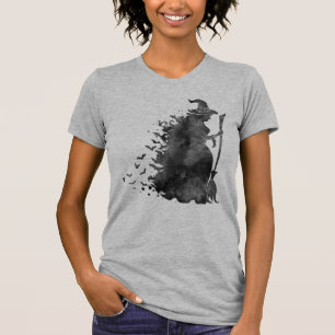 T-shirt Tee - shirt de sorcière noire