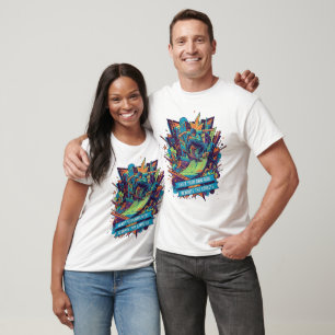 T-shirt Tee-shirt de streetwear urbain Skate Your Own Path