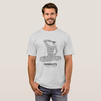 T-shirt Tee - shirt de studio de yoga personnalisé par
