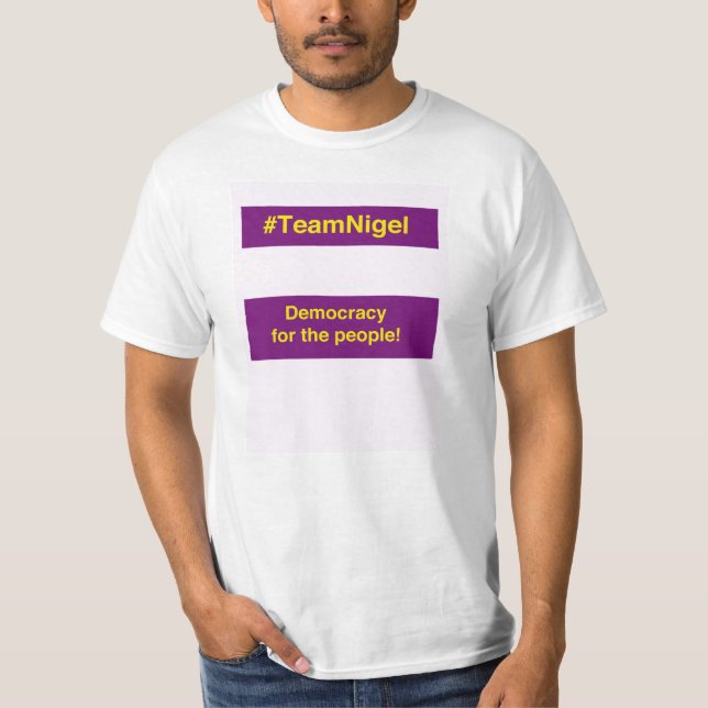 T-shirt Tee - shirt de TeamNigel (Devant)