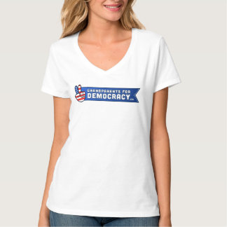 T-shirt Tee - shirt de V-Neck féminin