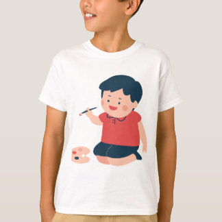 T-shirt Tee - shirt de vibes en gras