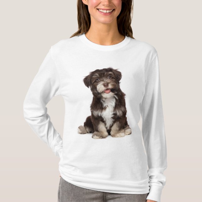 T-shirt Tee - shirt des chiots de Love Havanese (Devant)
