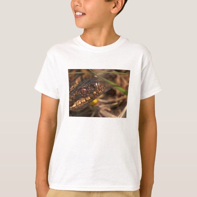 T-shirt Tee - shirt des enfants de la tête des serpents (Devant)