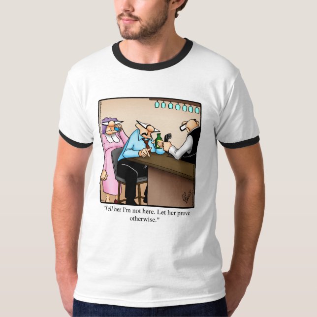 T-shirt Tee - shirt d'Humour de mariage drôle (Devant)