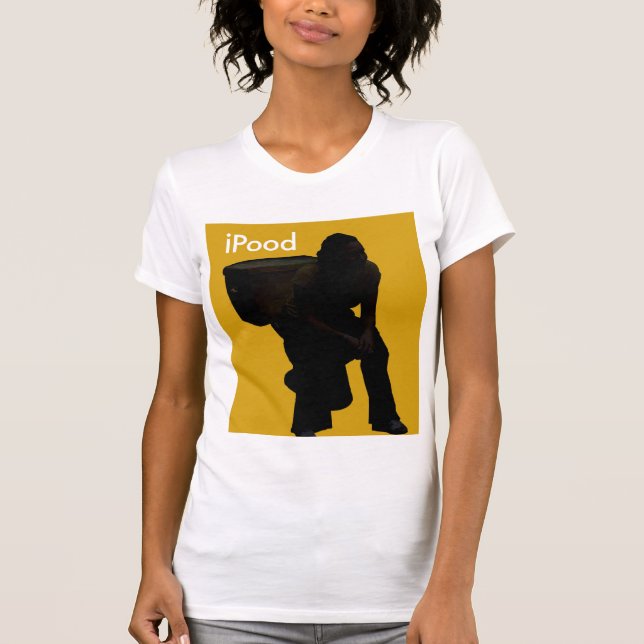 T-shirt tee - shirt d'iPood (Devant)