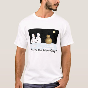 T-shirt tee - shirt drôle de bonhomme de neige