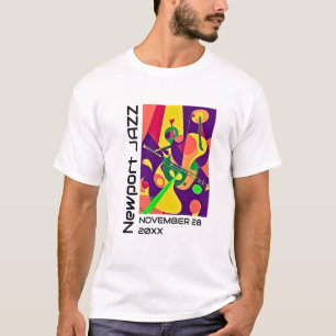 T-shirt Tee - shirt du Festival de musique customisé