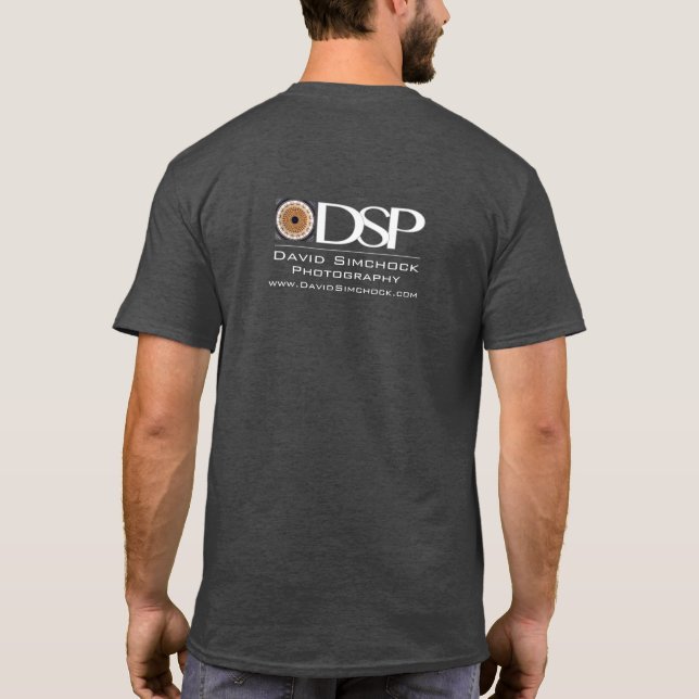 T-shirt Tee - shirt du logo DSP (logo avant-centre) (Dos)