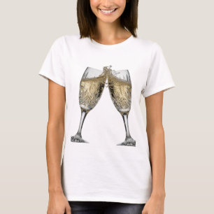 T-shirt Tee-shirt dynamique argent ÉCLATS POUR UNE BONNE S