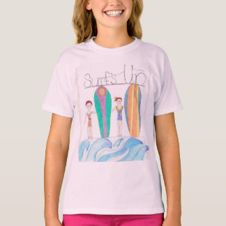T-shirt Tee-shirt fantaisiste Surfs Up pour enfants