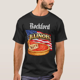 T-shirt Tee-shirt foncé pour hommes de l'Illinois
