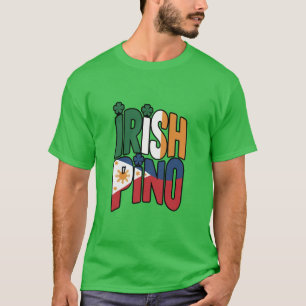 T-shirt Tee-shirt fusion irlandaise philippine de la Saint
