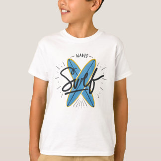 T-shirt Tee Shirt Garçon Surf