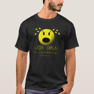 T-shirt Tee - shirt grand ouvert d'obscurité de moto