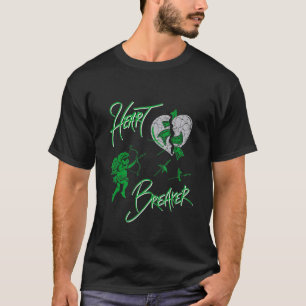 T-shirt Tee - shirt Graphique Éclairage Coeur Basket Match