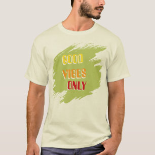 T-shirt Tee-shirt graphique Good Vibes Only Sunshine Mood