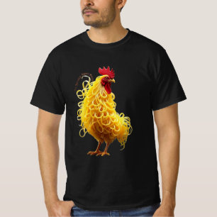 T-shirt Tee-shirt graphique pour homme ADOM "Pasta Chicken