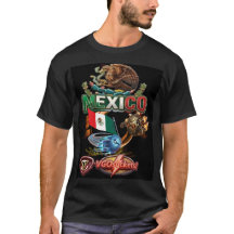 Tee-shirt graphique unisexe A1-Mexique