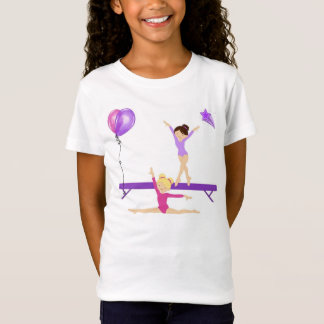 T-Shirt Tee - shirt gymnastique de filles