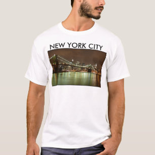 T-shirt Tee-Shirt Homme Vert - New York City