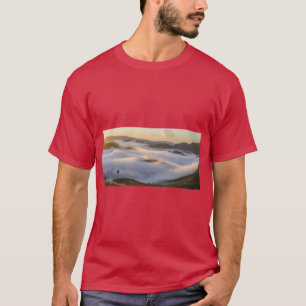T-shirt Tee-shirt Horizon Aurore Boréale