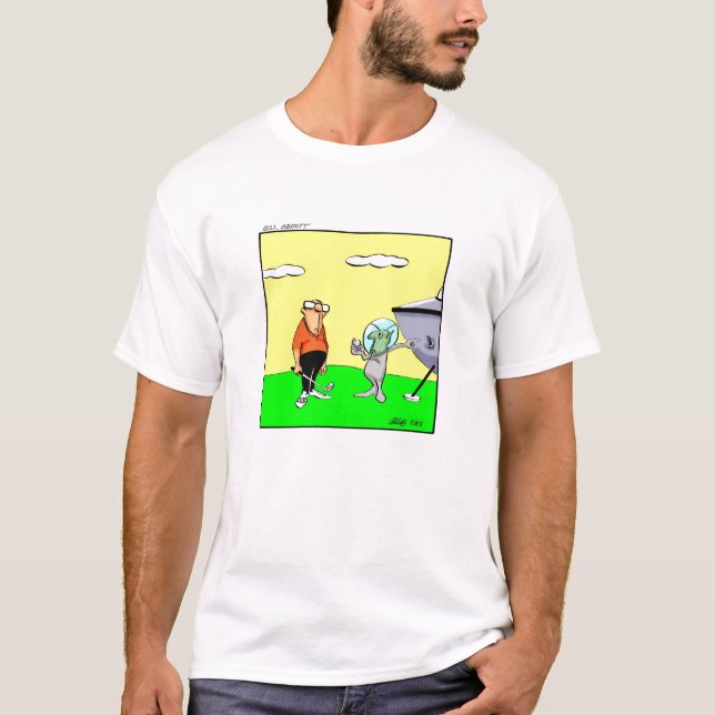 T-shirt Tee - shirt Humour de golf (Devant)