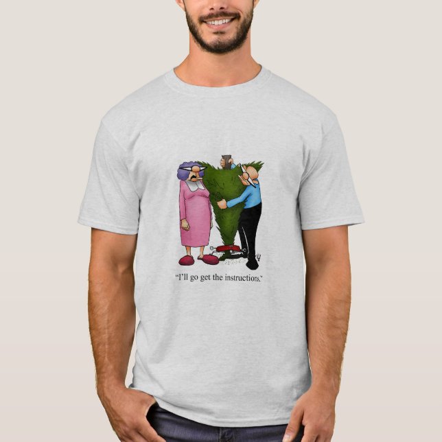 T-shirt Tee - shirt Humour de Noël (Devant)