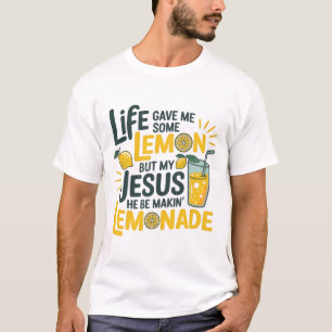 T-shirt Tee-shirt Jésus Fait de la Limonade