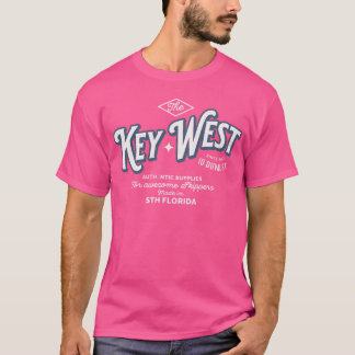 T-shirt Tee - shirt Key West Sth Floride