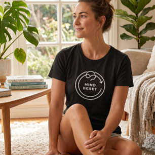 T-shirt Tee-shirt Minimaliste pour le Bien-être Mental et