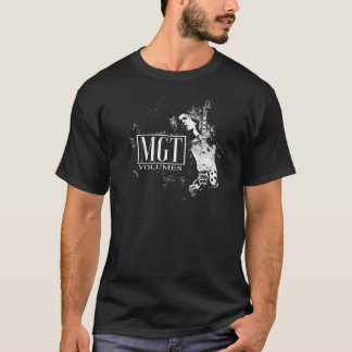 T-shirt Tee - shirt noir de volumes de MGT