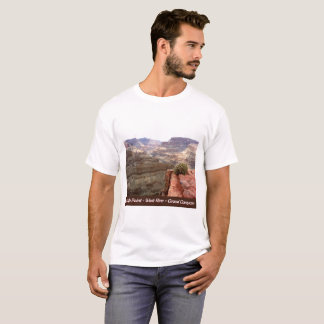 T-shirt Tee - shirt occidental de jante de canyon grand de