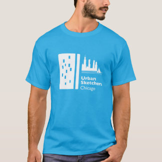 T-shirt Tee - shirt officiel de l'Urban Sketchers Chicago