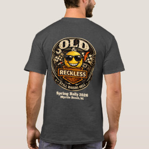 T-shirt Tee-shirt Old Man Harley Tee Myrtle Beach Bike Wee